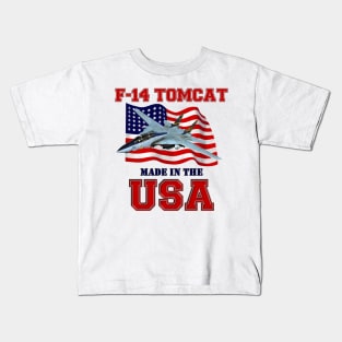 F-14 Tomcat Made in the USA Kids T-Shirt